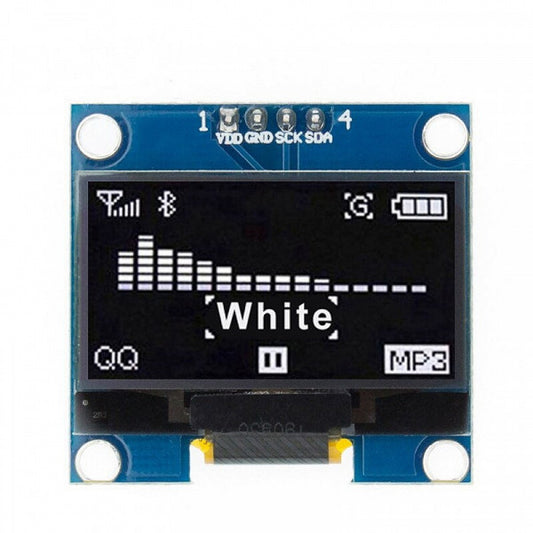 1.3" Inch Blue I2C IIC OLED LCD
Module 4pin