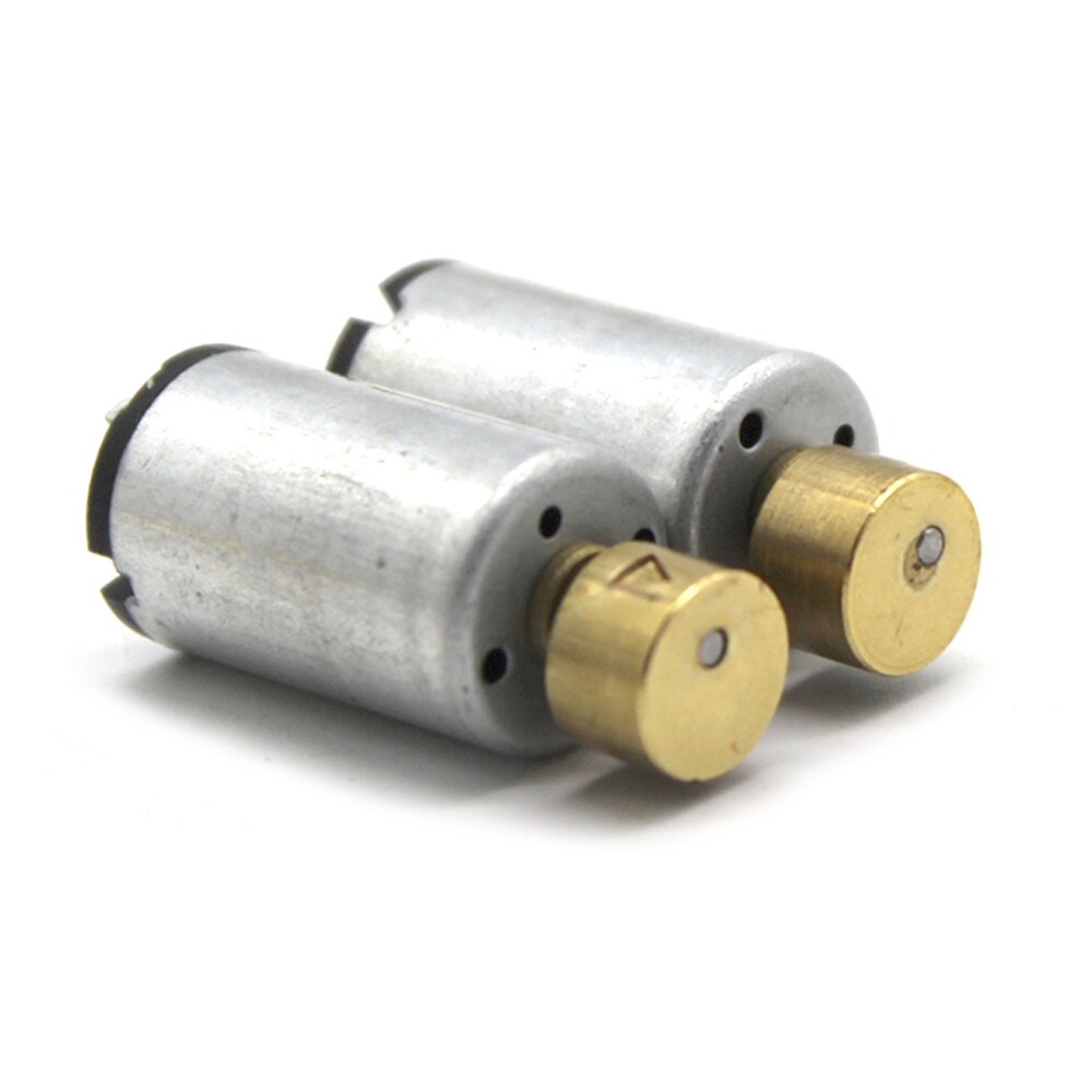 Vibration Motor RF-M50
VOLTAGE RANGE: 1.5-3V
3V 10000RPM
MOTOR BODY SIZE: 10*25MM
(not including the shaft)