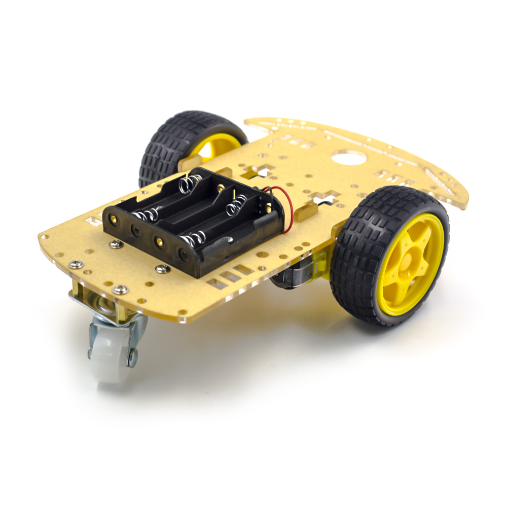Transparent Robot Smart Car Chassis Long