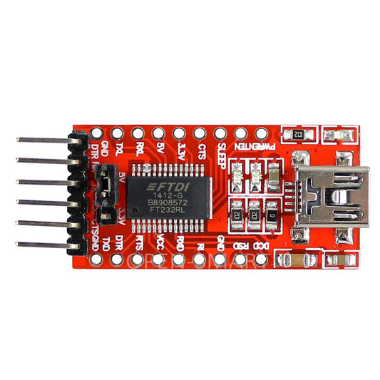 FT232RL FT232 USB to TTL
Download Cable to Serial