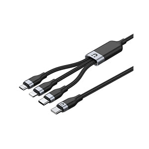 UNITEK 3 in 1 USB A to USB C micro USB Lightning Multi Charging Cable - Beirut ElectroCity