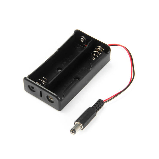 Battery Holder 2 x AA + DC Jack