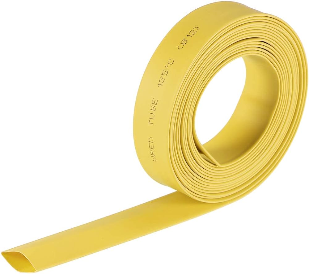 Heat Shrink D: 12mm, L:1m, YELLOW