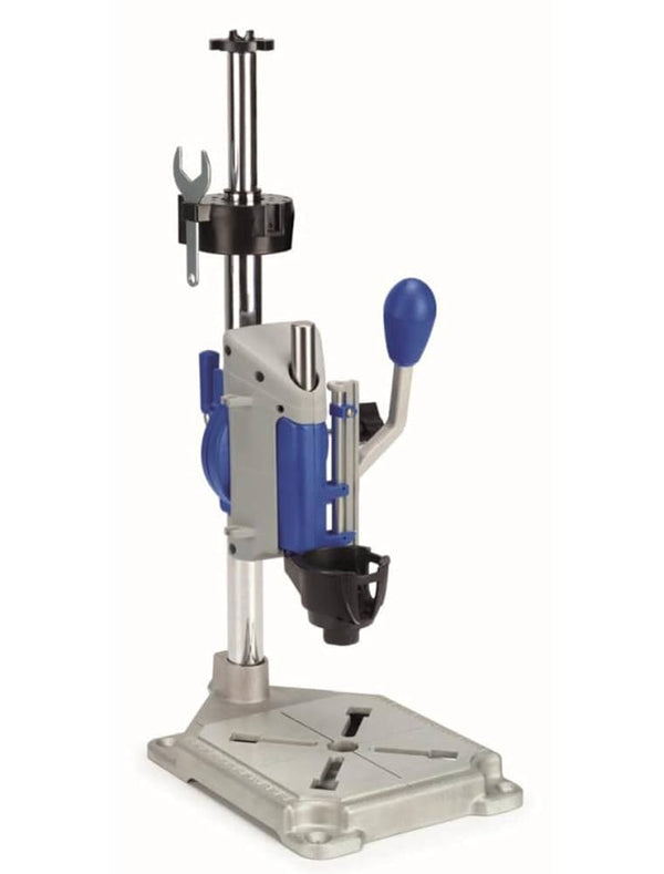 Dremel Drill Press & nbsp ;Rotary Tool Workstation Stand with Wrench - Mini Portable Press &amp; Tool Holder - 2 Inch Depth - Beirut ElectroCity