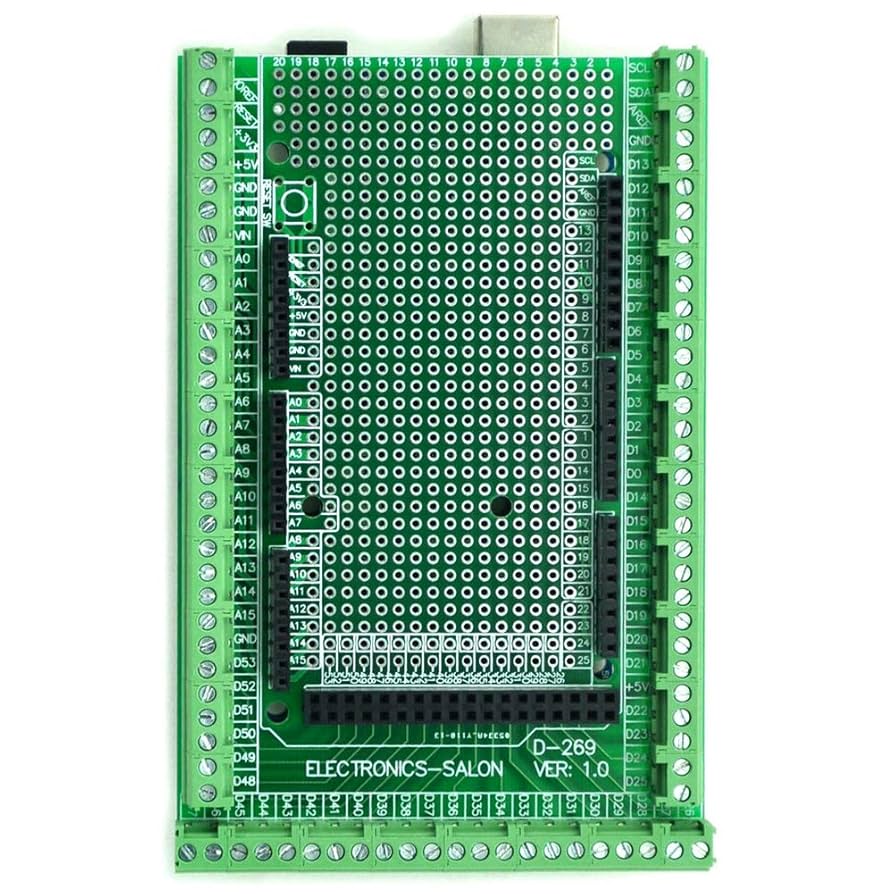 Prototype PCB Board for Arduino MEGA2560 R3 Shield Board FR-4 Type B - Beirut ElectroCity