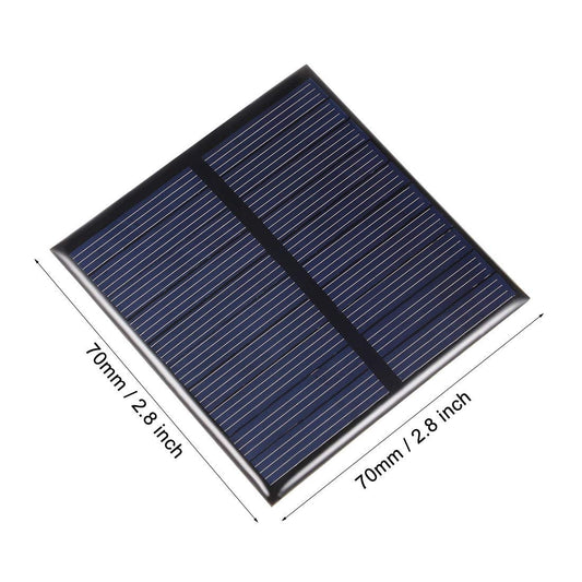 Polycrystalline 70*70mm 5V 100mA Mini Solar Panel