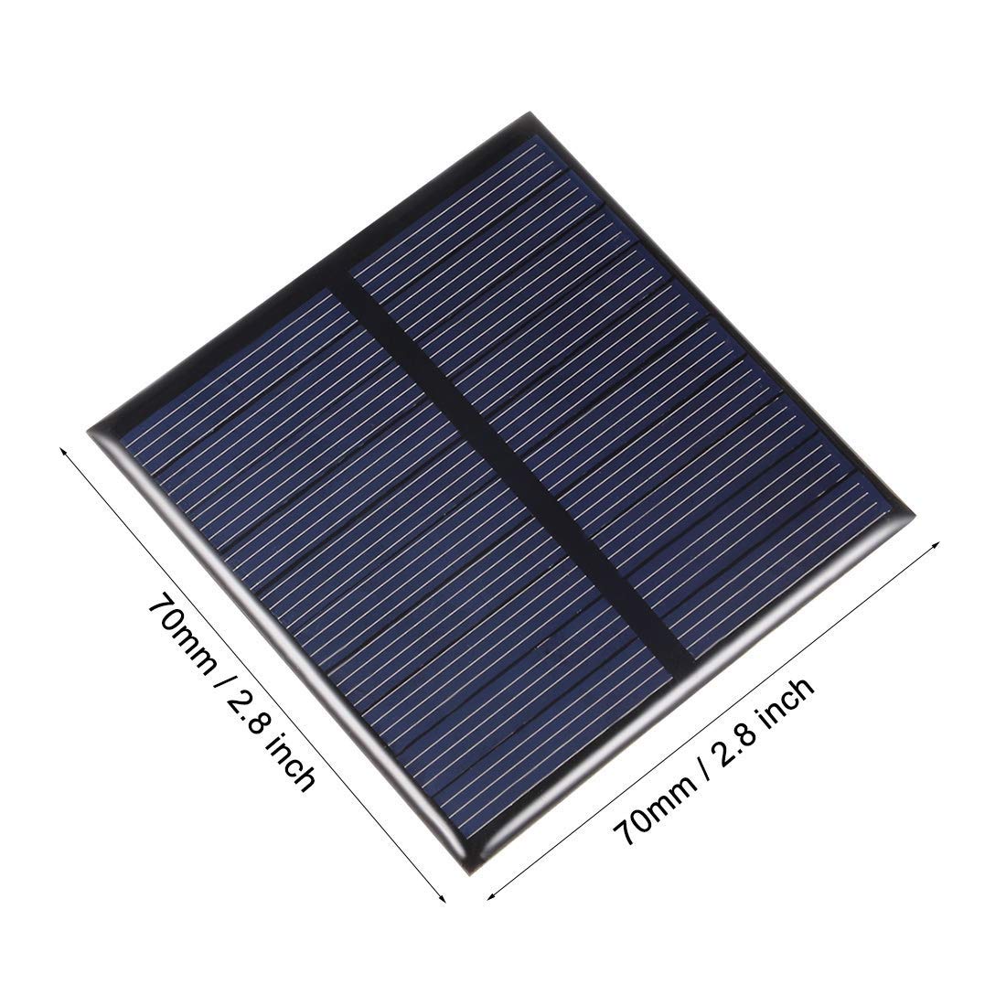 Polycrystalline 70*70mm 5V 100mA Mini Solar Panel