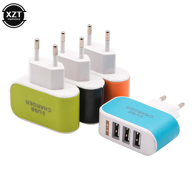 Universal Power Adapter - 5V 1A USB x 3