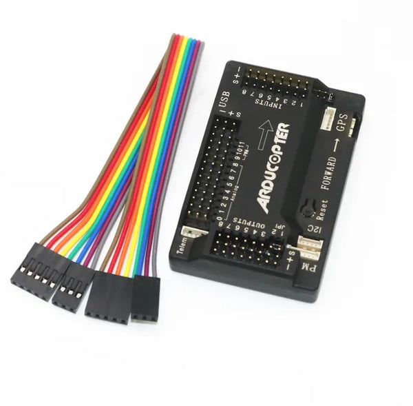 APM2.8 Flight Control Board with Protective Case for Rc Multicopter Airplane ( without Compass+Soldering Staight Needle+Cable)