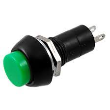 Push Button 2-Pin SPST 100mm ON-OFF Green - Beirut ElectroCity