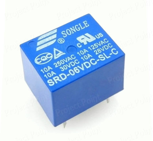 Relay (6V) Songle SRD-6VDC-SL-C