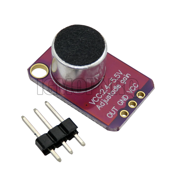 Unsoldered GY- MAX4466 Sound Sensor Module