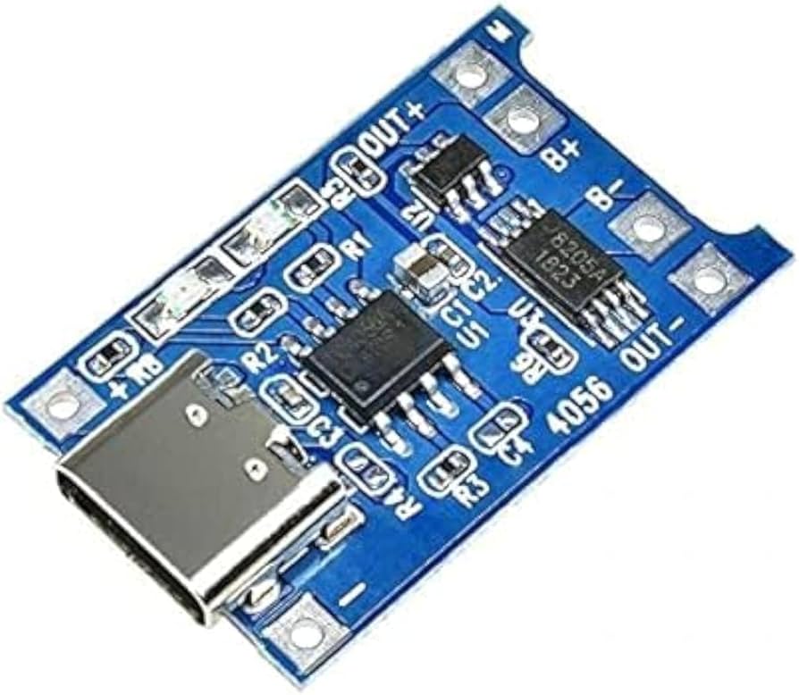TP4056 TC4056 1A Lipo Battery Charging Board Type C USB - Beirut ElectroCity