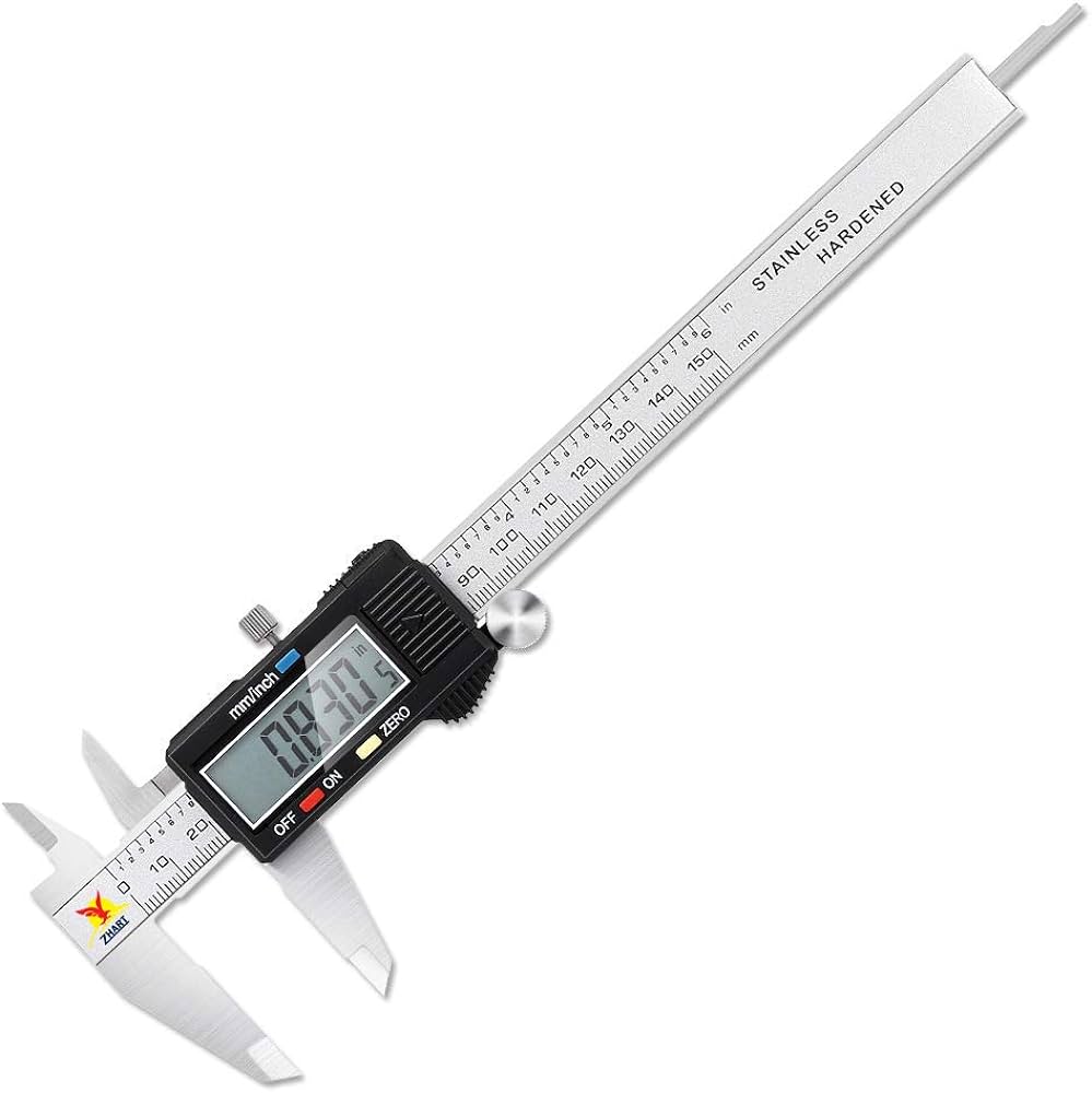 Digital Calipers  Display Vernier 0-150mm Stainless Steel (with Battery）