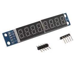 8-digit display module