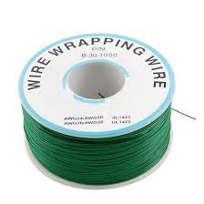 Copper Wire 0.5mm 230m 30AWG Green