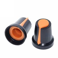 Orange Potentiometer Knob Rotary Awitch Cap Inner 6mm External 15mm*17mm - Beirut ElectroCity