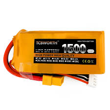 Orange TCB 11.1V 1500MAH 25C Model Airplane Lithium Battery T Female - Beirut ElectroCity