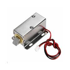DC 12V Cabinet Door Lock Electric Lock Assembly Solenoid Size: 55*28*30mm - Beirut ElectroCity