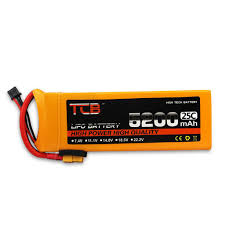 Orange TCB 11.1V 5200MAH 25C Model Airplane Lithium Battery T Female - Beirut ElectroCity