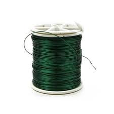 Copper Wire Green D:0.4mm ; L:50m 26AWG - Beirut ElectroCity