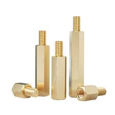 M3*30+6MM Brass Hexagon Copper Stud (pack of 5) - Beirut ElectroCity