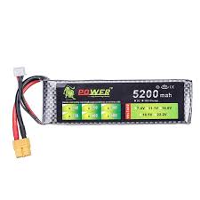 Lion 5200MAH 3S 11.1V 35C High Power High Quality Model Airplane LIPO Battery XT60 Female