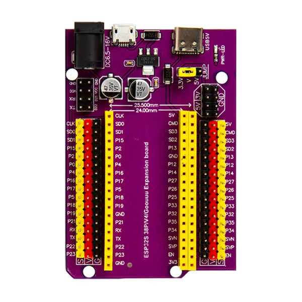 ESP32 Development Board TYPE-C/Micro USB ESP32 Expansion Board 38PIN Female header - Beirut ElectroCity