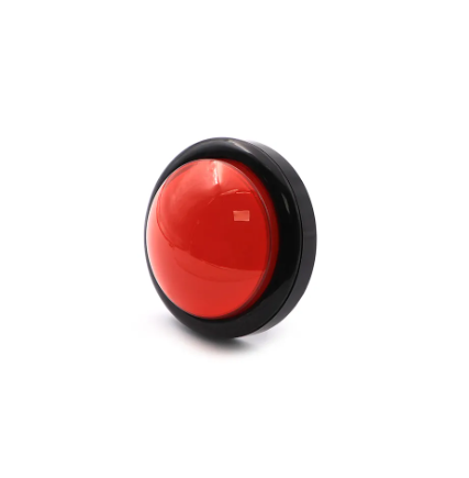 Push Button 2-Pin SPST 100mm ON-OFF Red