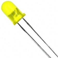 28mm Leg LED 5MM Yellow (5pcs) - Beirut ElectroCity