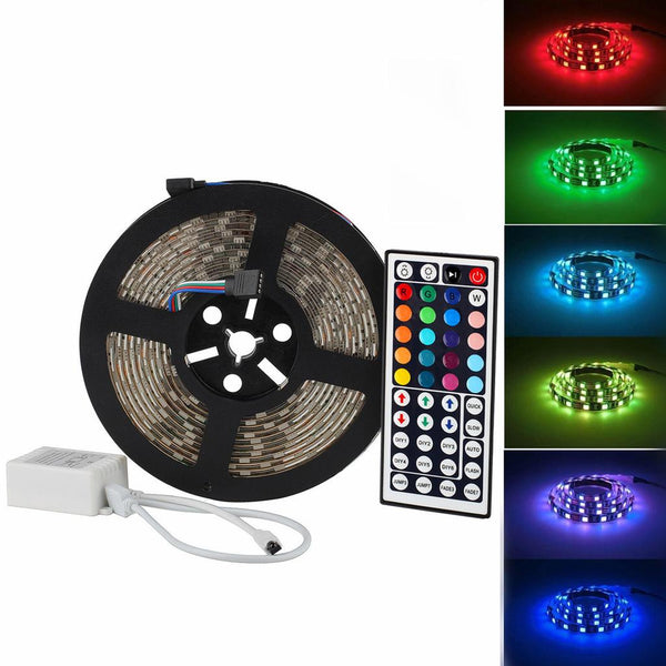 Waterproof RGB 5050 SMD LED Strip Flexible 5M/Roll - Beirut ElectroCity