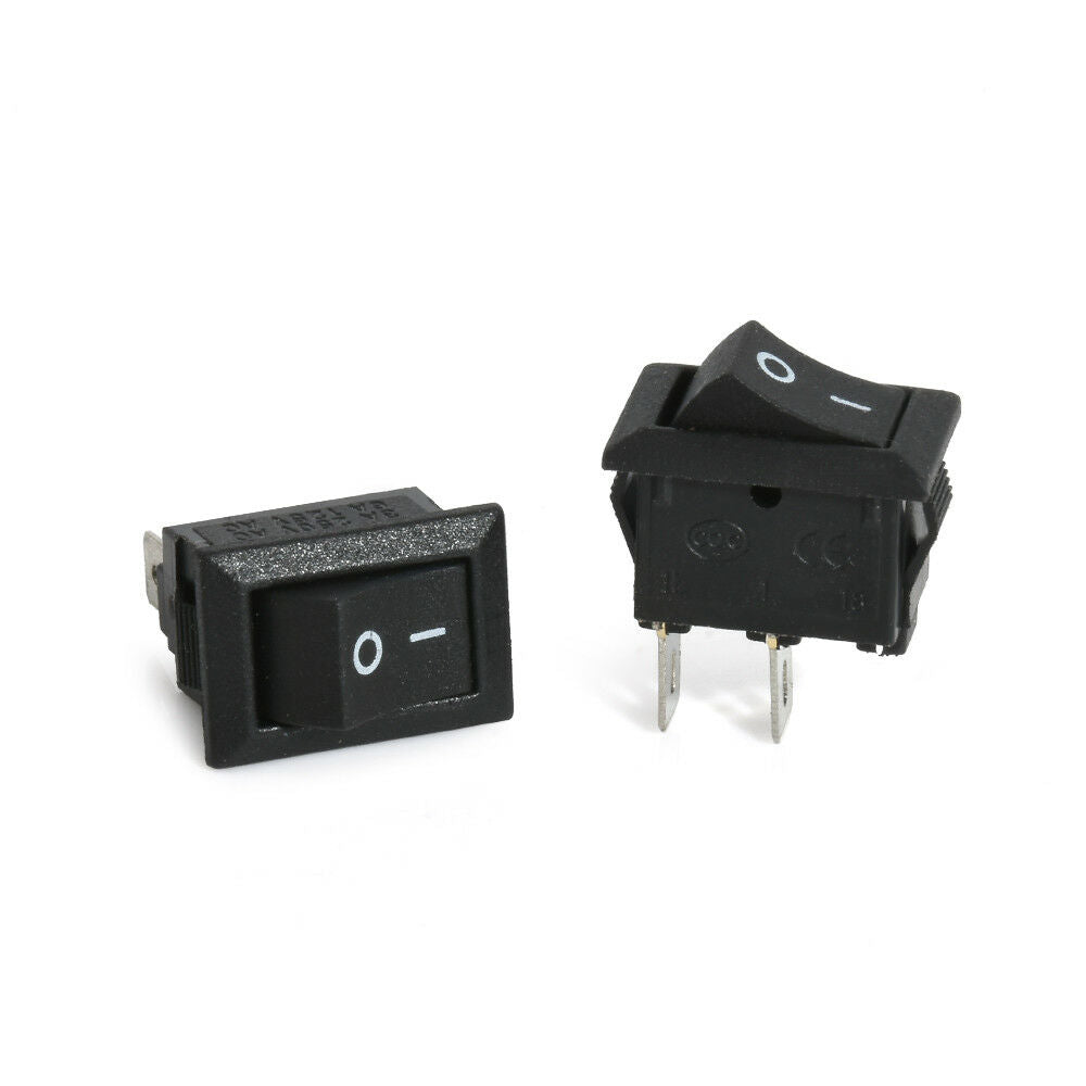 Rocker Switch
Black + 2-Pin
(Rectangular)