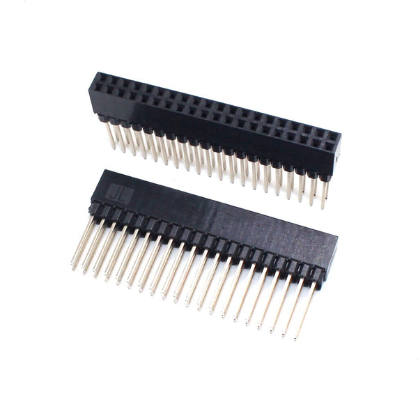 4 Pin Female 11mm tall stackable Header Connector (5/Pack) - Beirut ElectroCity