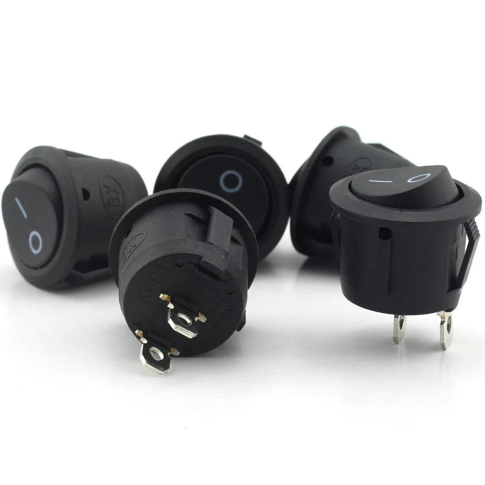 Rocker Switch
Black + 2-Pin
(Round) - Beirut ElectroCity