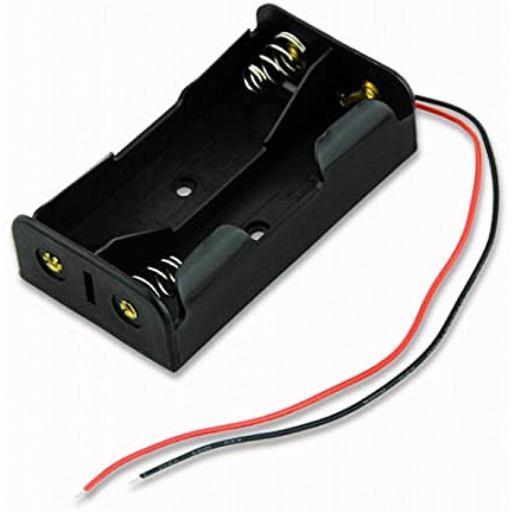2 x 18650 Cell Box, Without Cover - Beirut ElectroCity
