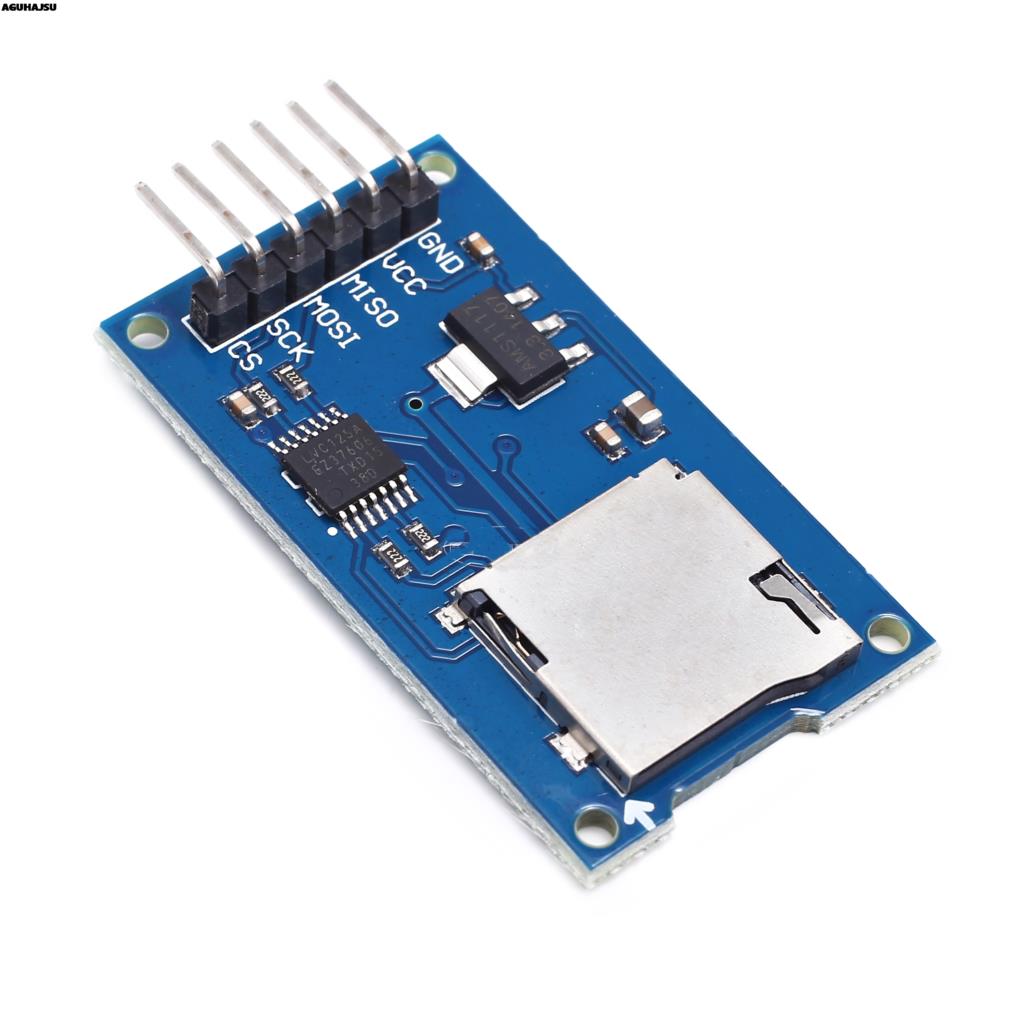 Compact 6pin Micro SD Card Module for Data Operations – Beirut ElectroCity