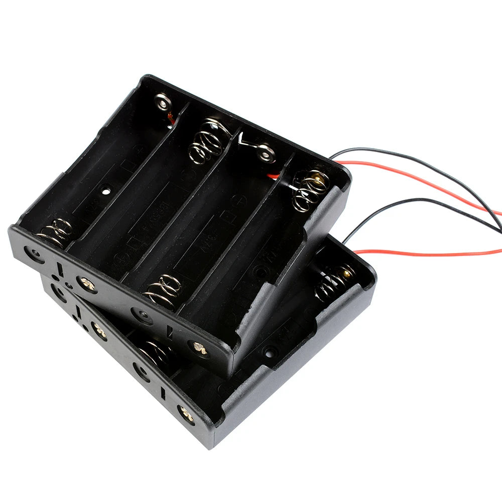 4 x AA Battery Holder Box, Without Cover