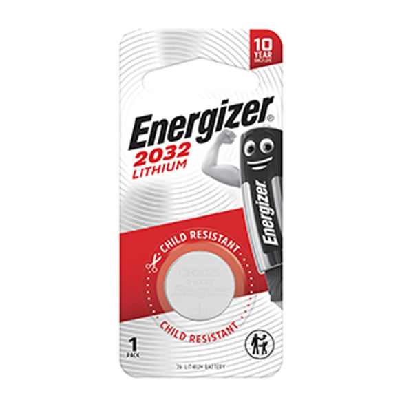 Lithium Cell
3V CR2032 Energizer