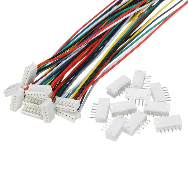 Micro JST Connector 6pin with wires - Beirut ElectroCity