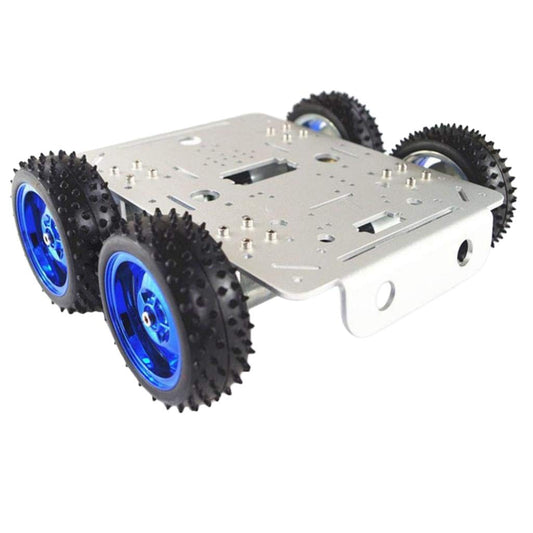 Metal Tank Robot Smart Car Chassis Big Tyre
