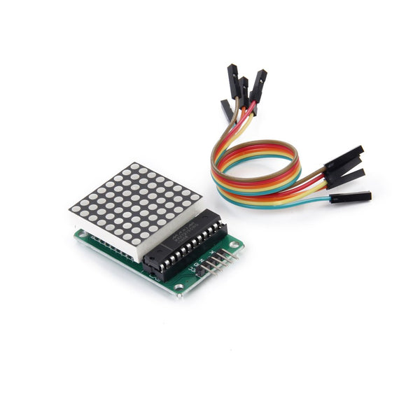 MAX7219 Dot Led Matrix Module with cable - Beirut ElectroCity