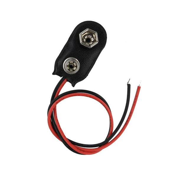 9V Battery Connector, 10cm length - Beirut ElectroCity