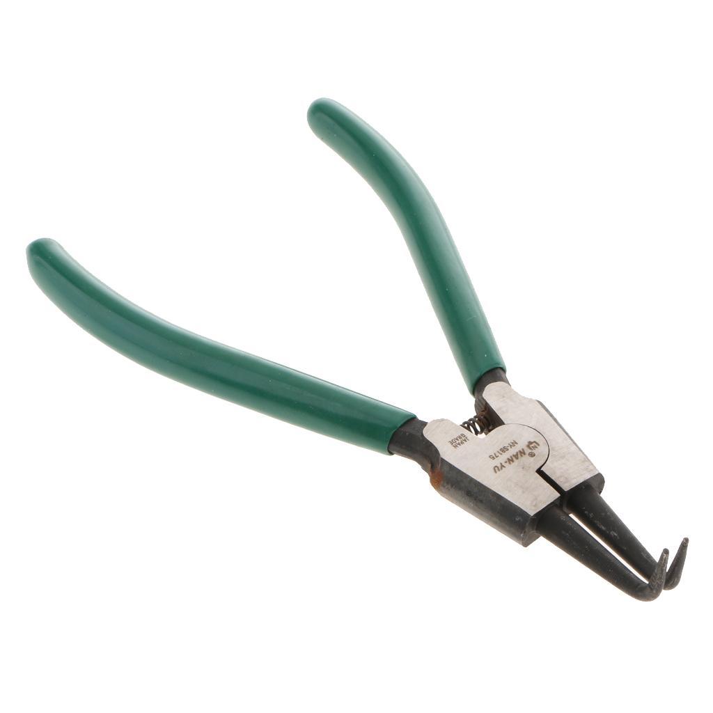 Plier Small 90 deg bent Green & White - Beirut ElectroCity