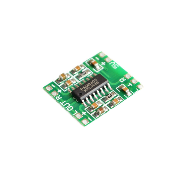 PAM8403 digital amplifier board 2*3W Class D - Beirut ElectroCity