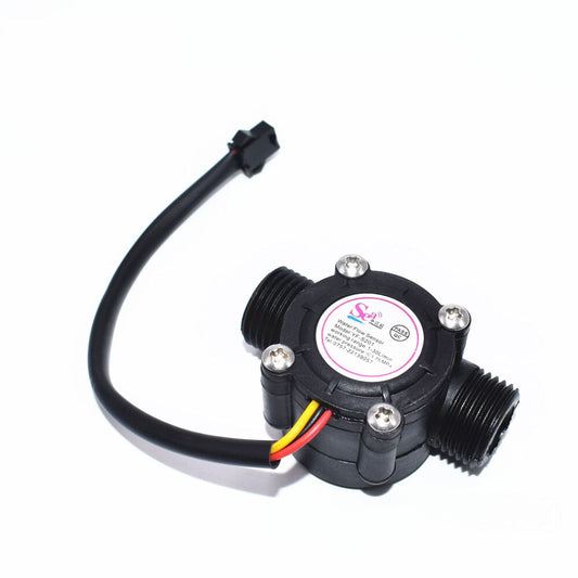 Water flow sensor (Sea) YF-S201 Flowmeter  G1/2 1-30L/min Black