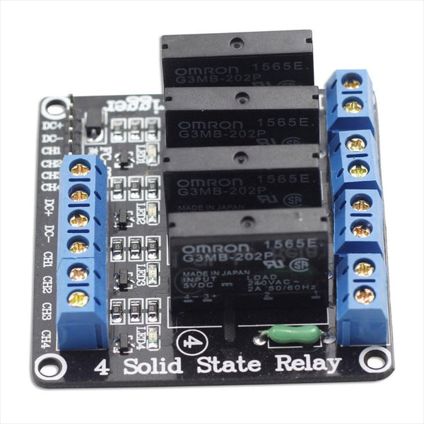 4 Channel Solid State Relay Module