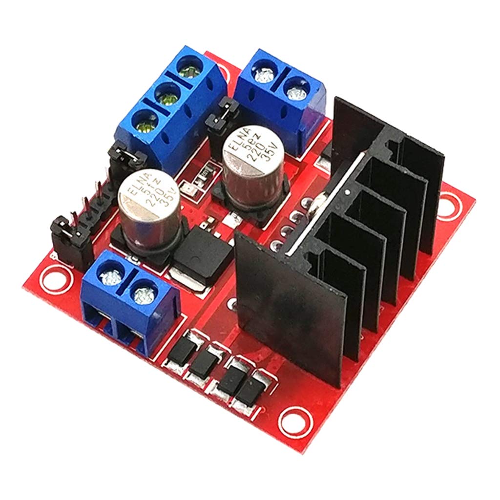 L298N Motor Driver Board Red - Beirut ElectroCity