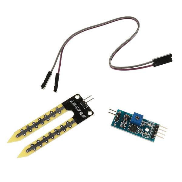 Soil Moisture Detection Humidity Sensor Module (Analog/digital) 5pin Dupond Wire - Beirut ElectroCity
