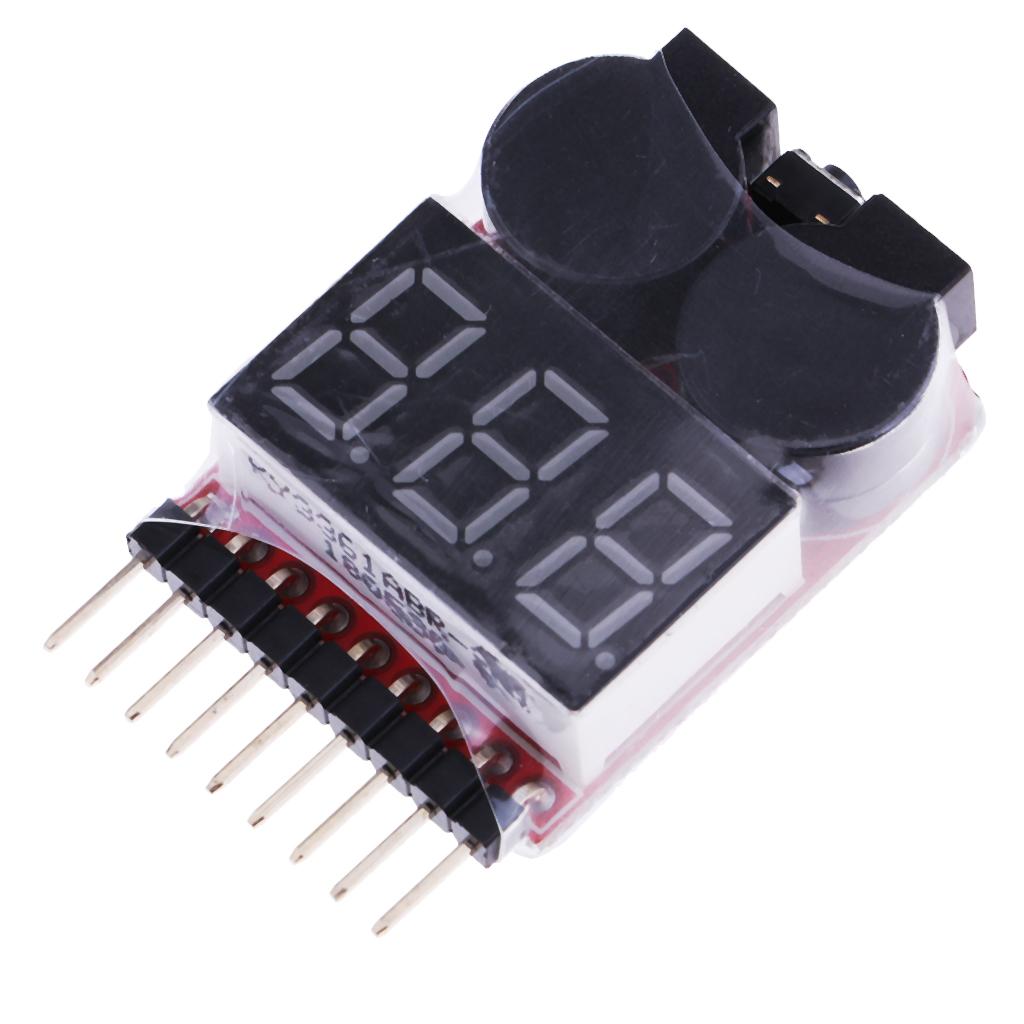 1-8S Lipo Battery Voltage Tester