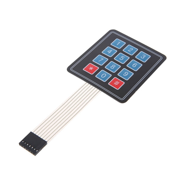 4*3 Membrane Switch Matrix Keypad